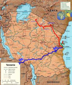 Le trajet final en Tanzanie